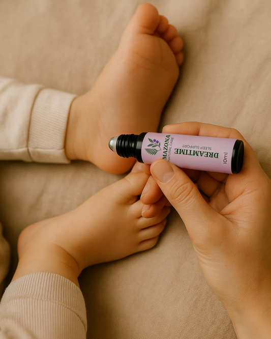 Dreamtime essential oil roll-on lifestyle image