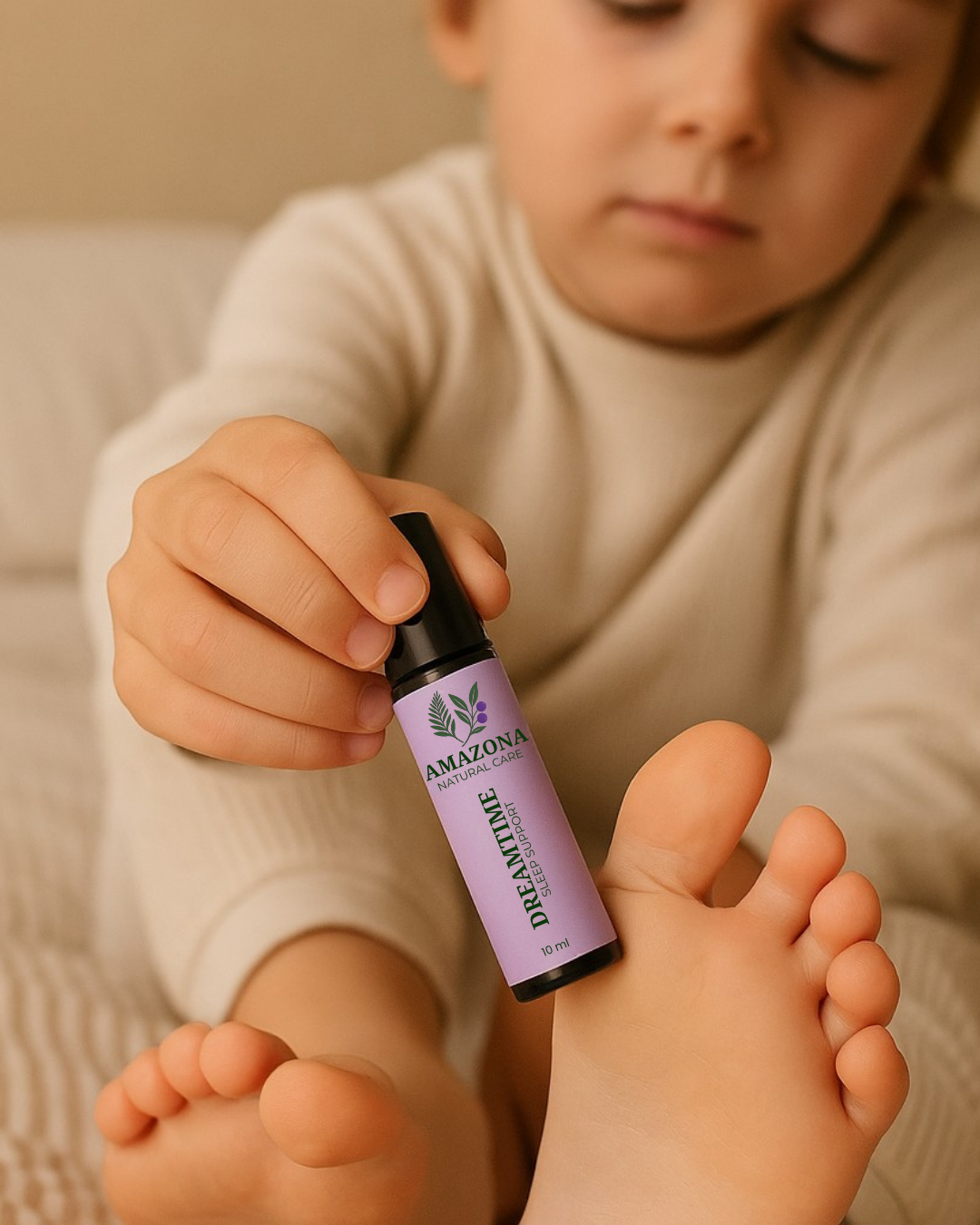 Dreamtime essential oil roll-on lifestyle image